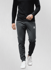 Roylibas Premium Cotton Fleese fully warm Trouser for Men - Grey