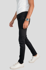 Roylibas Superior Quality Denim Jeans for Men - Black