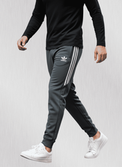 Roylibas Premium Cotton Fleese fully warm Trouser for Men - Grey