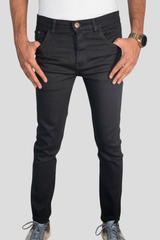 Roylibas Superior Quality Denim Jeans for Men - Black