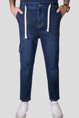 Premium Five-Pocket Denim Cargo for Men